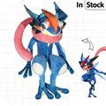 Ash‑Greninja Plush Doll, Large Size Stuffed Animal, Anime Character Collectible Plush Toy for Gift & Home Decoration