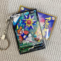 Starmie V Card Quicksand Keychain