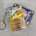 Jolteon-EX Card Quicksand Keychain