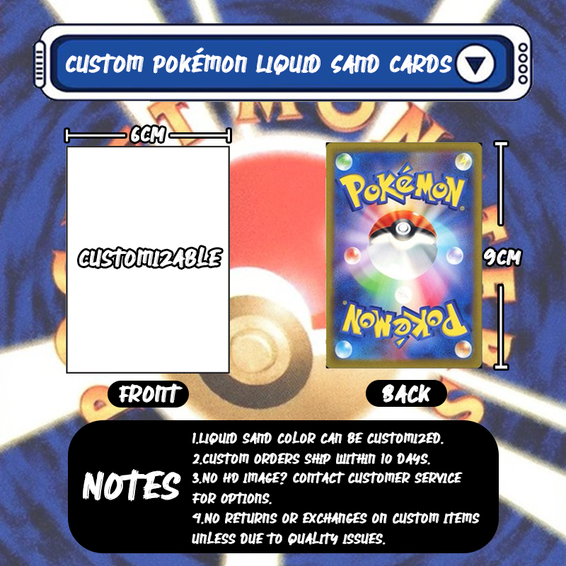 Diancie Card Quicksand Keychain