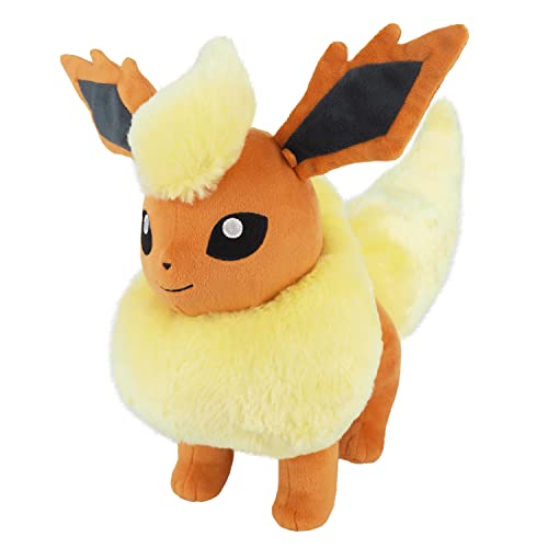 Pokemon ALL STAR COLLECTION Flareon M size Plush Doll W25xD36xH24.5cm PP245 NEW