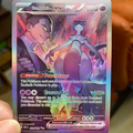 Pokemon Team Rocket's Mewtwo ex Special Illustration Rare #231/182 Full Art Holo Raw Card
