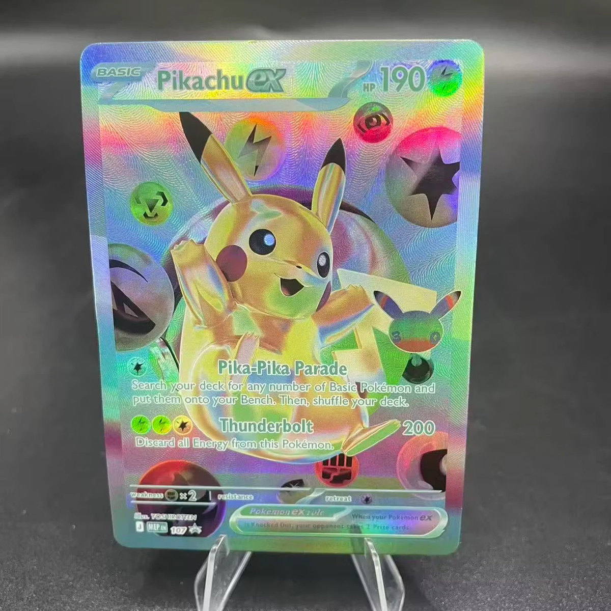 Pikachu ex Full Art Holo