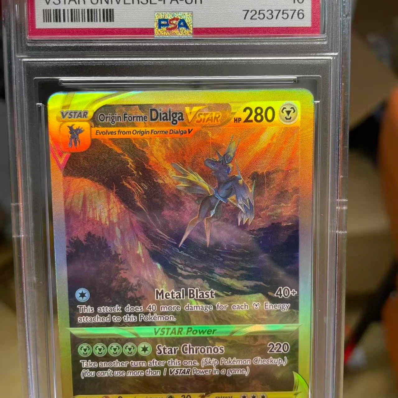 Origin Forme Dialga VSTAR SAR PSA10