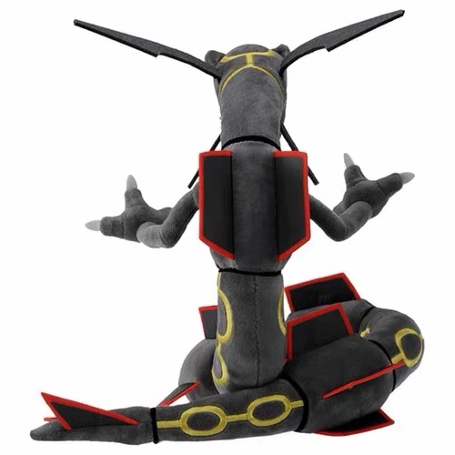 Black Dragon Character Plush Toy, Soft Stuffed Animal Doll with Articulated Body Design, Collectible Anime Plush for Display, Birthday & Holiday Gift
