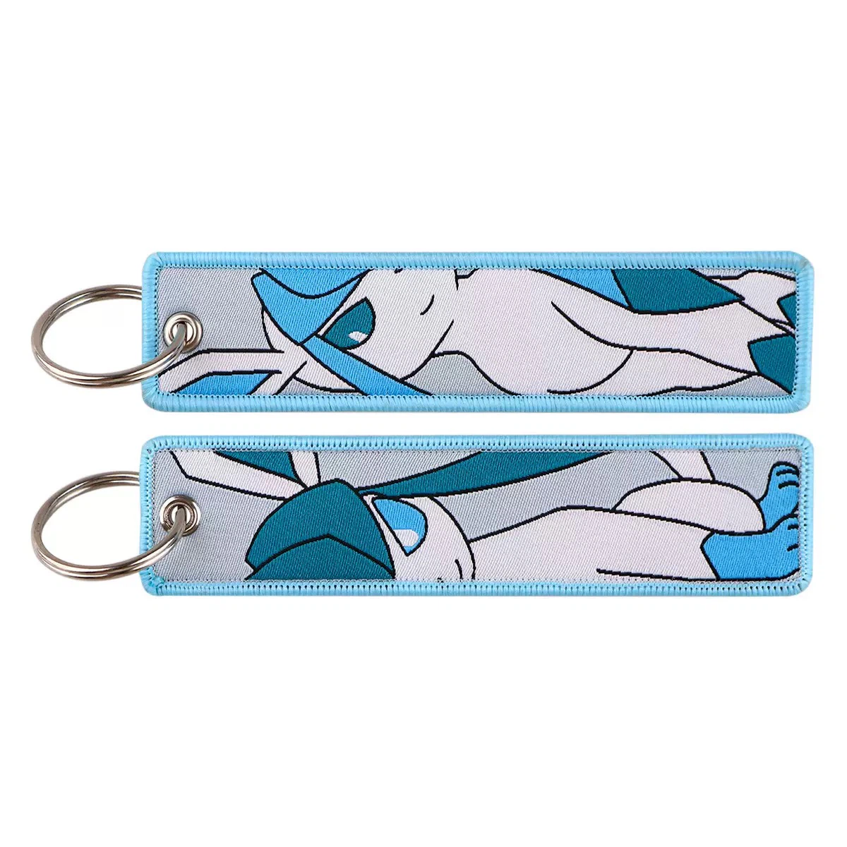 Glaceon Embroidered Key Tag