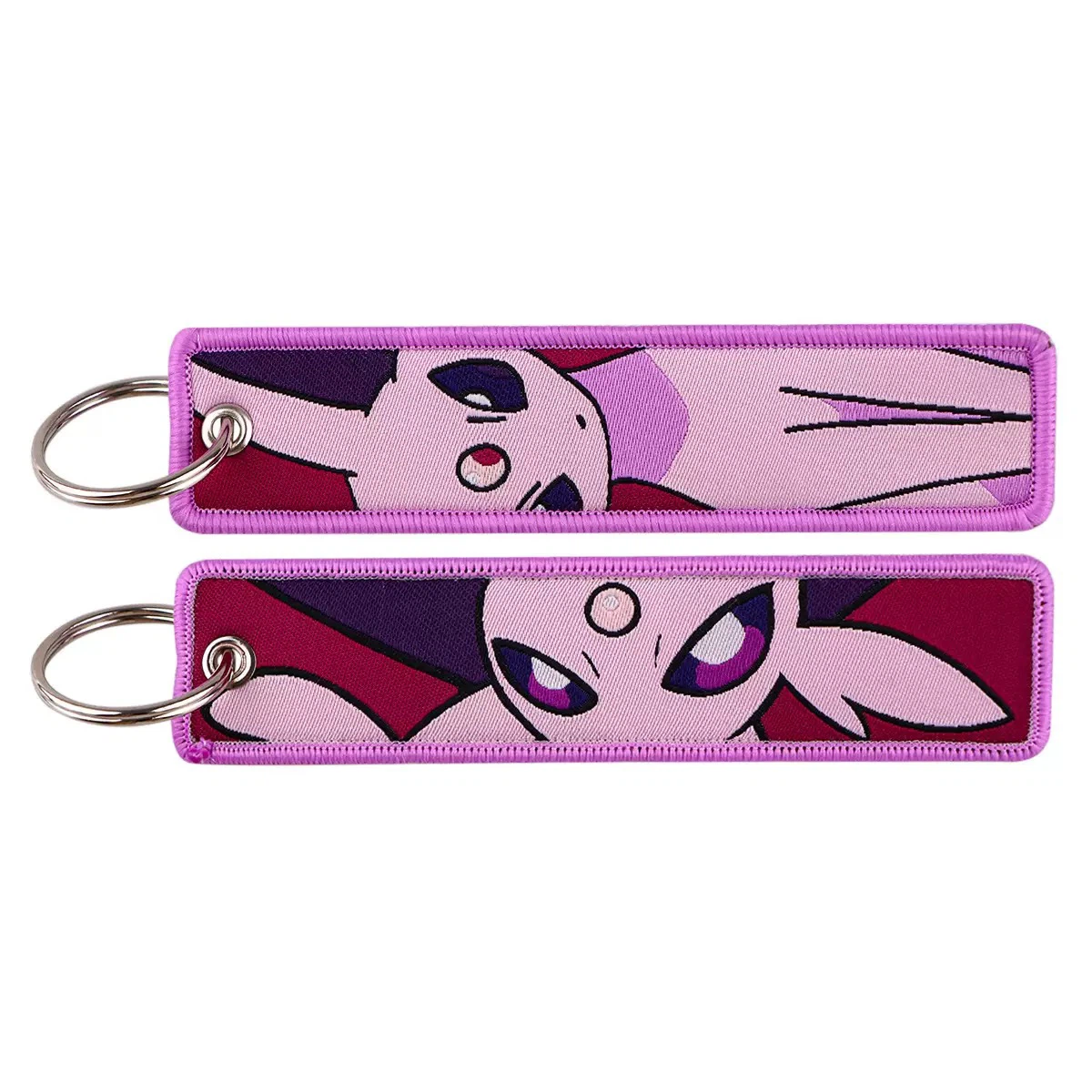 Espeon Embroidered Key Tag
