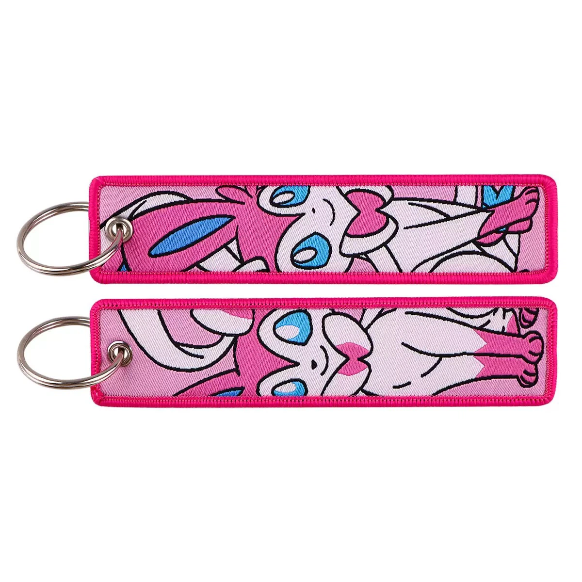 Sylveon Embroidered Key Tag