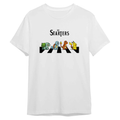 Cartoon Crosswalk Graphic T‑Shirt