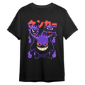 Dark Purple Spooky Creatures Graphic Tee