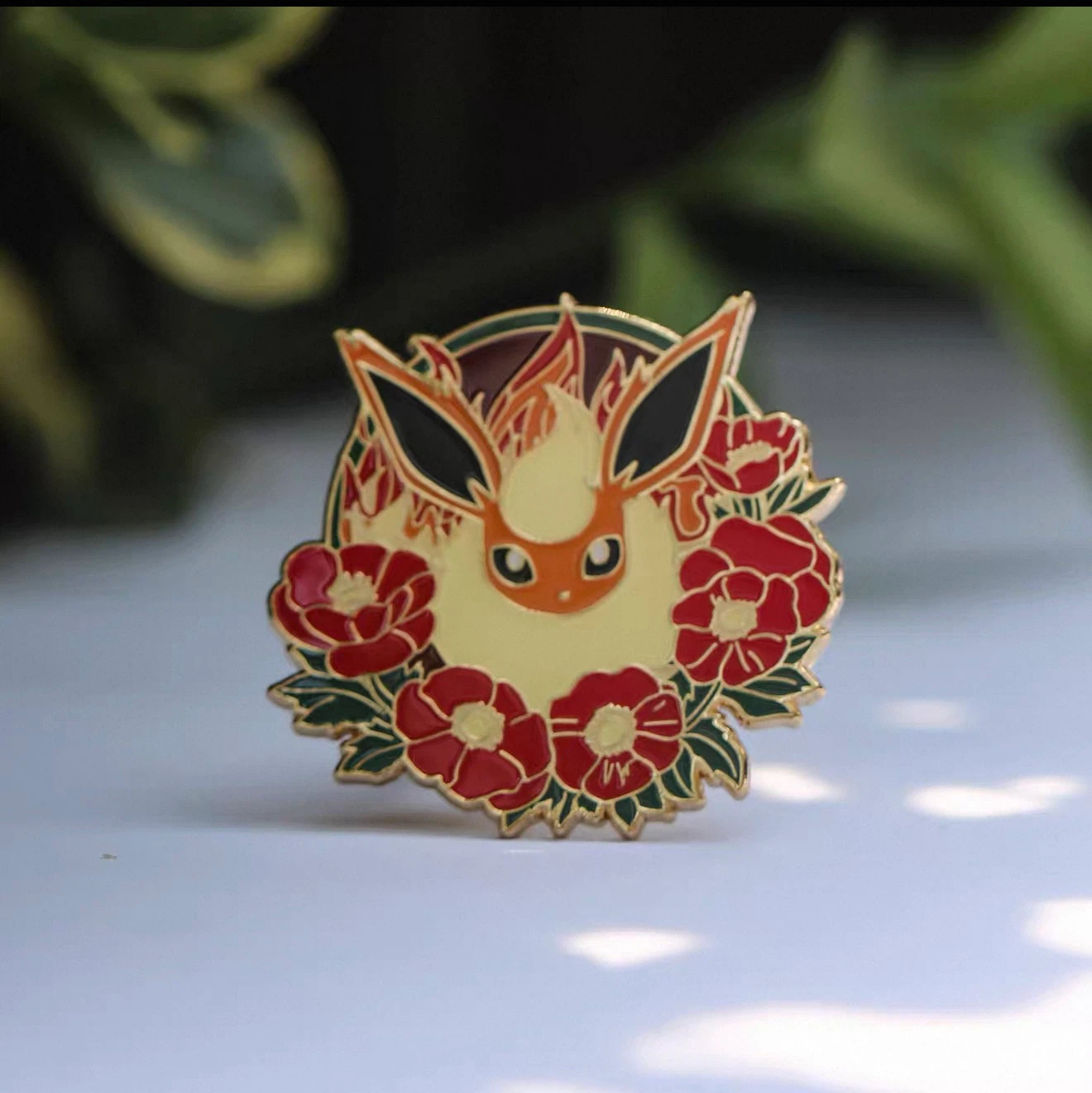 Fire‑Tone 2‑in‑1 Pin & Magnet