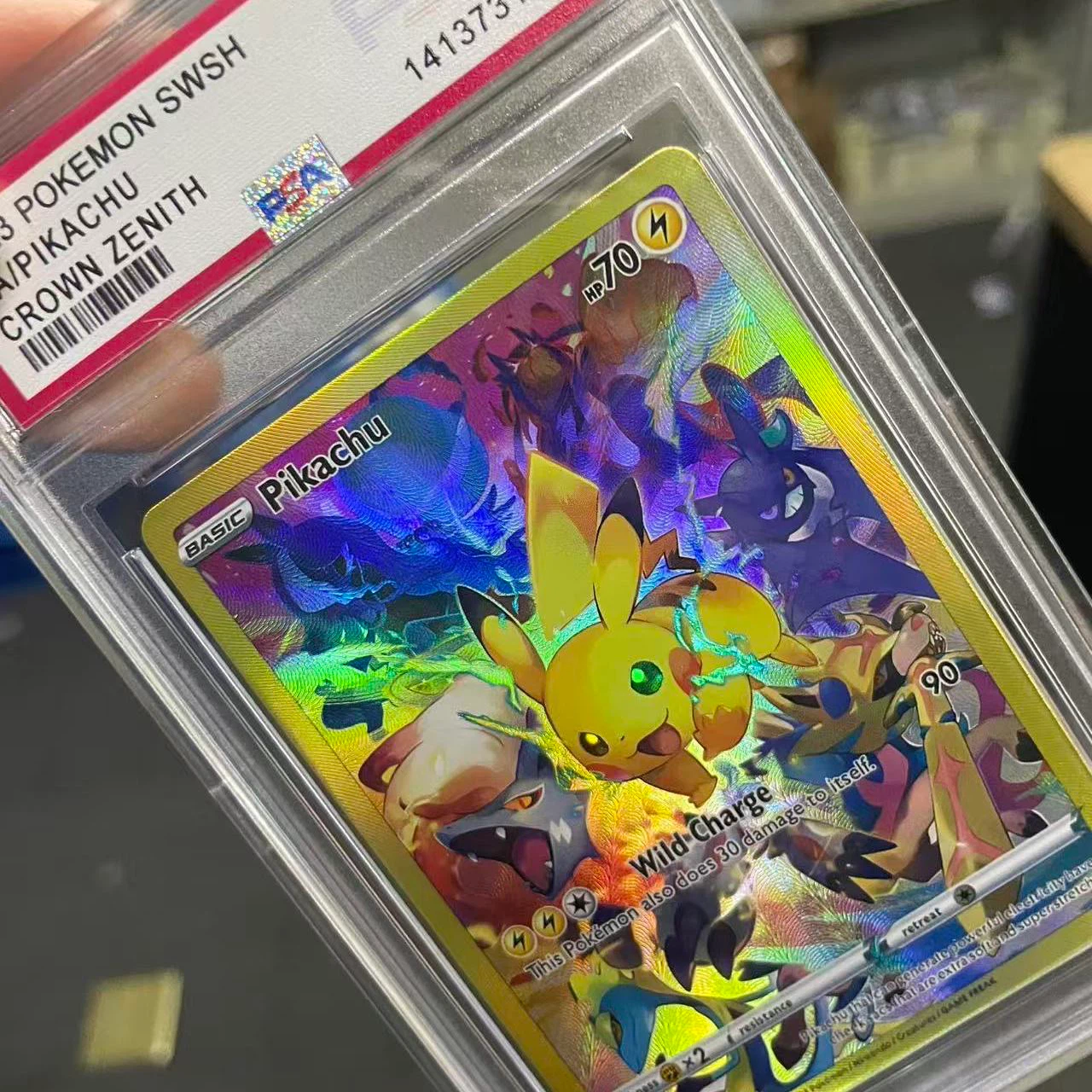 PSA10 Pikachu GG30 Crown Zenith