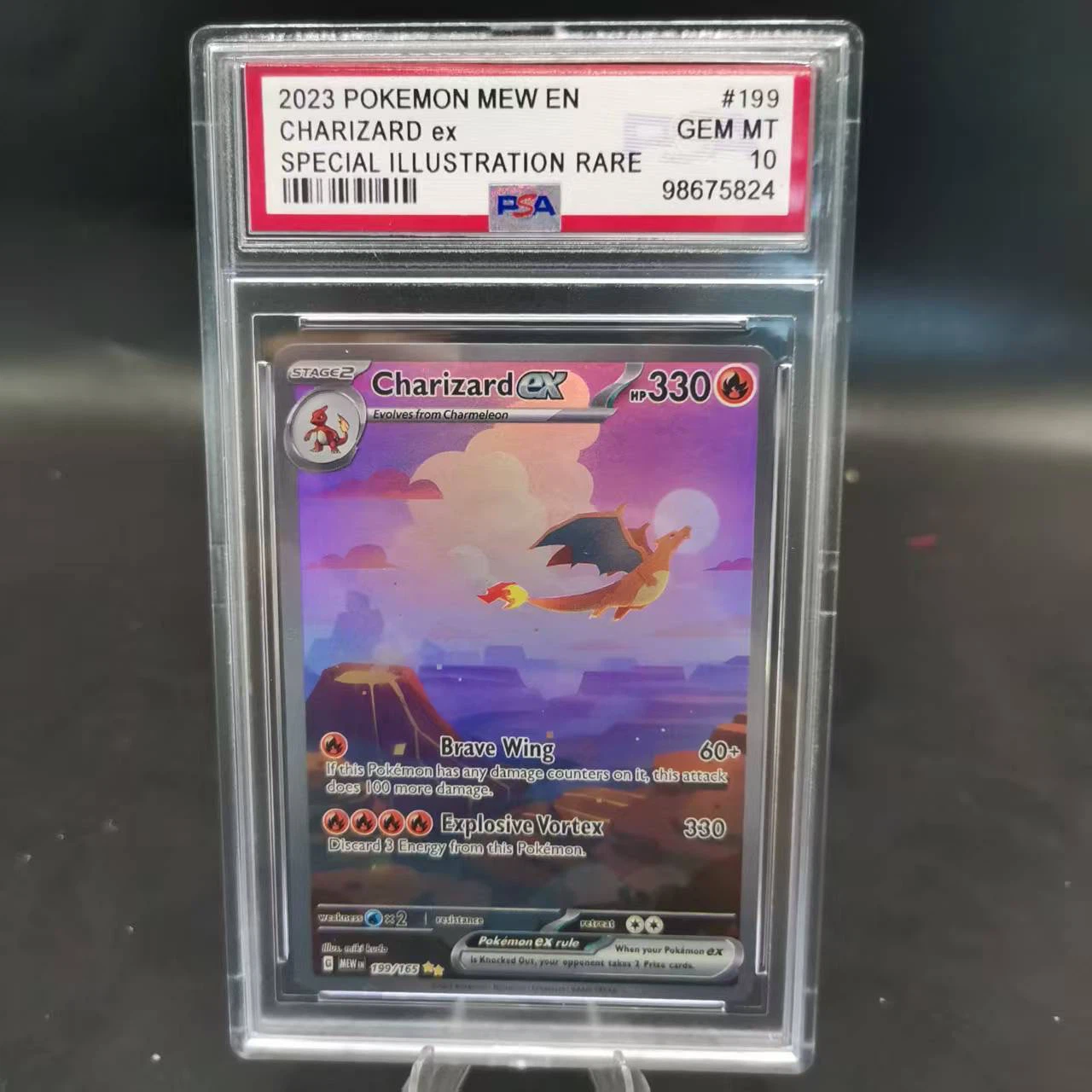 PSA10 Charizard ex SIR Pokemon 151 English