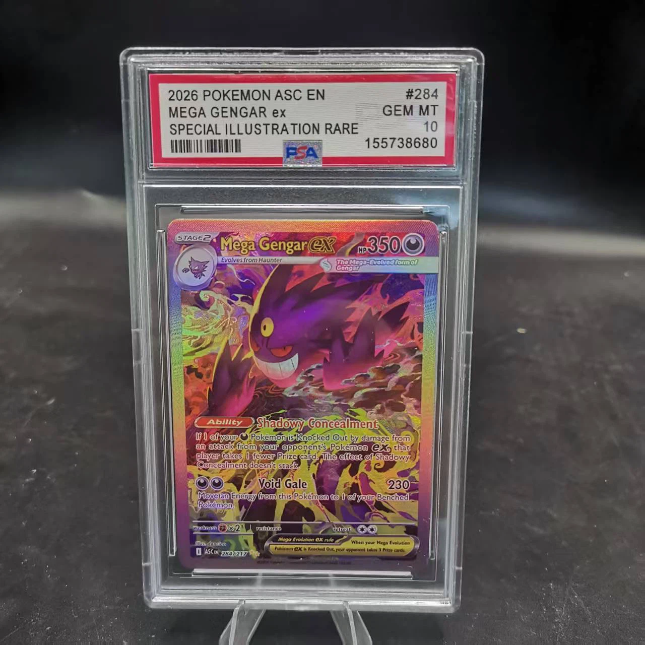 PSA10 Mega Gengar ex SIR Ascended Heroes
