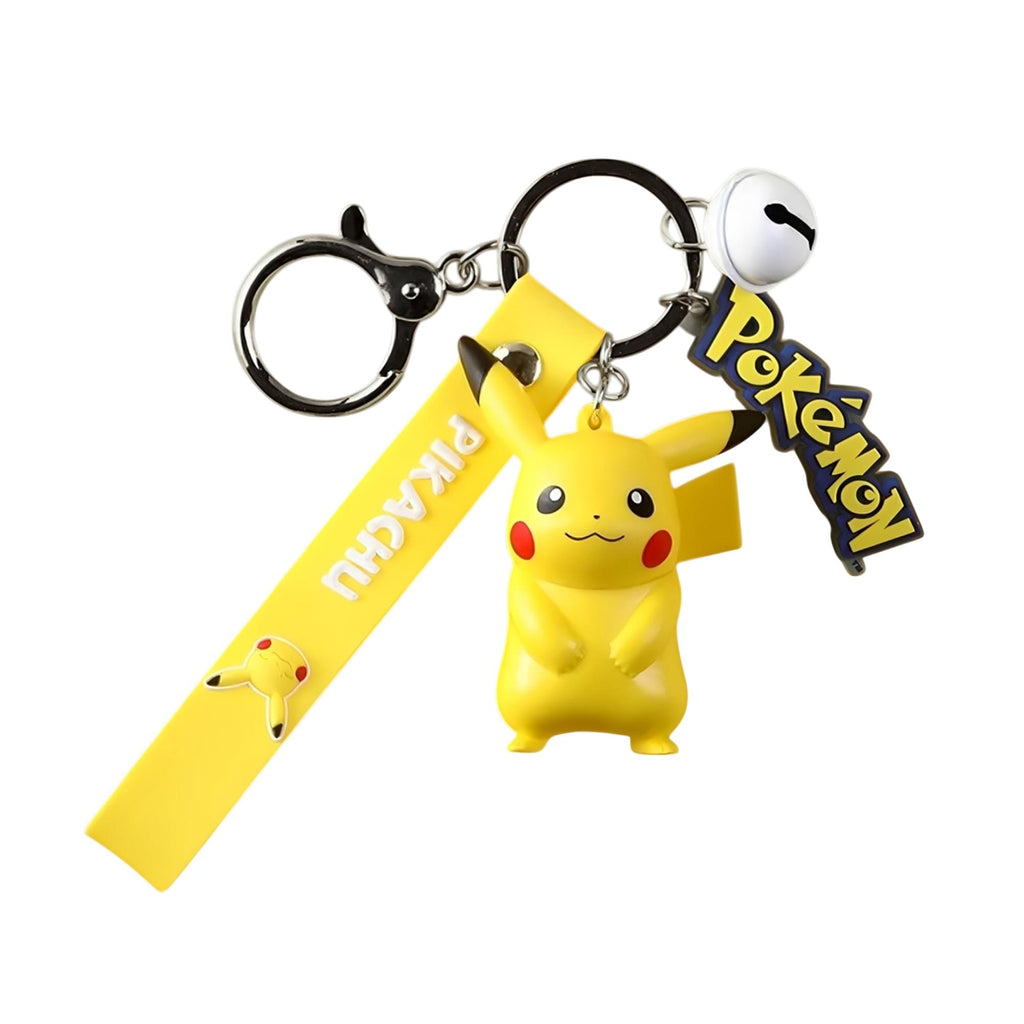 Pokemon 3D Figural Keychain With Printed Strap | Pikachu