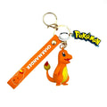 Pokemon 3D Figural Keychain With Printed Strap | Charmander