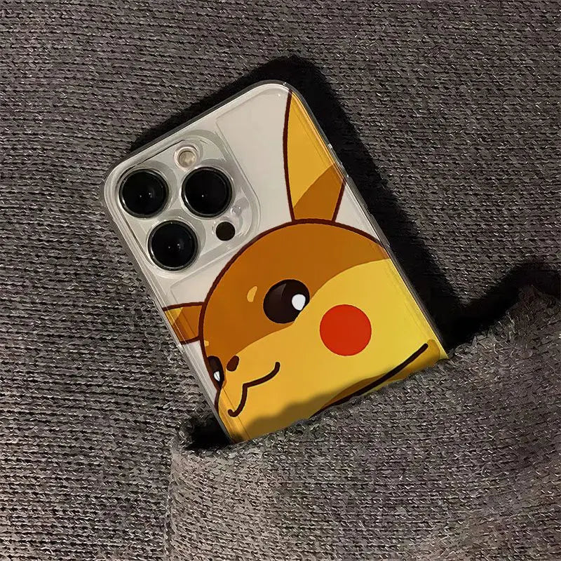 Cute Cartoon Pokemon Pattern Phone Case For iPhone