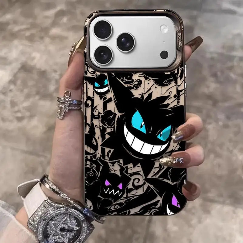 Cute Gengar Haunter Gastly Phone Case  For iPhone