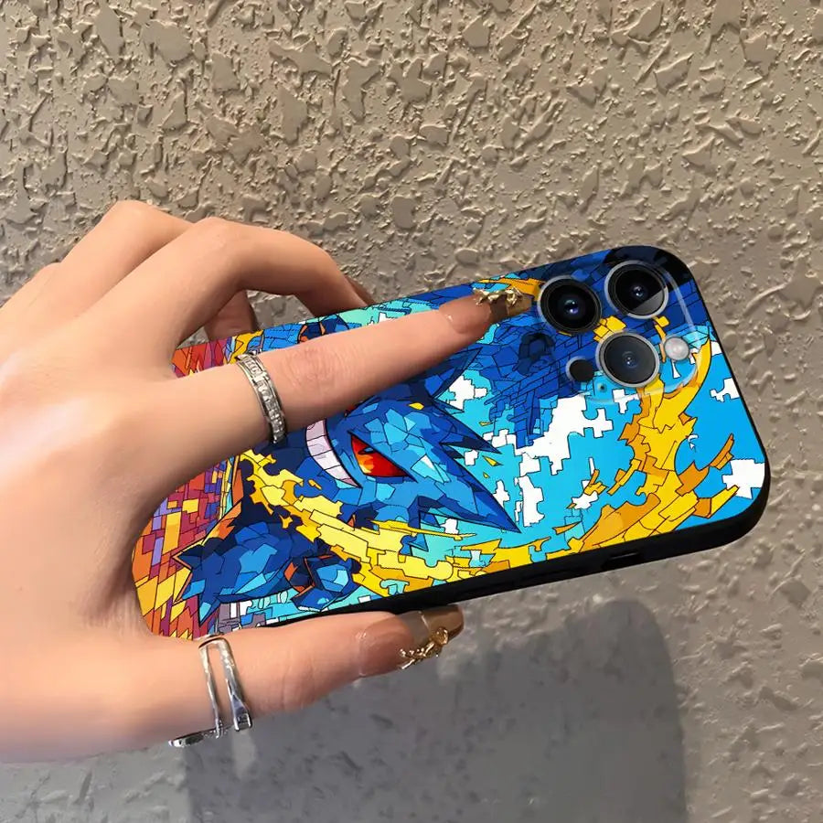 Cute Pikachu Pokemon Phone Case For Apple iPhone
