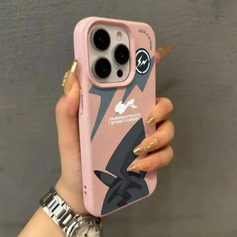 Cool Cute Pokemon Pikachu Pattern Phone Case For iPhone