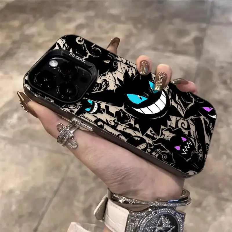 Cute Gengar Haunter Gastly Phone Case  For iPhone