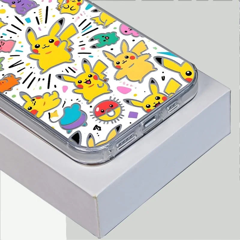 Cute 3D Pikachus Phone Case For iPhone