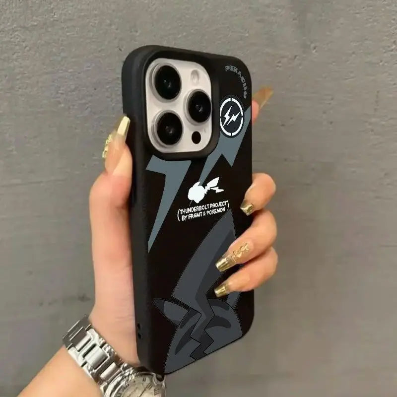 Cool Cute Pokemon Pikachu Pattern Phone Case For iPhone