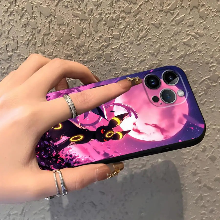 Hot Anime Pokemon Funda Phone Cover Phone Case For Apple iPhone