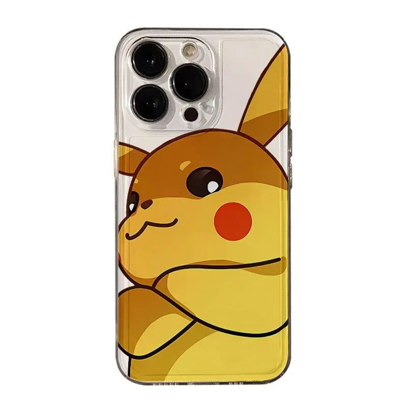 Cute Cartoon Pokemon Pattern Phone Case For iPhone