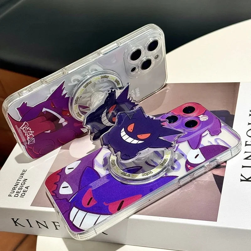 Cute Gengar Mega Phone Case For iPhone