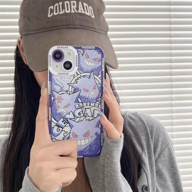 Cute Pokemons Pikachu Phone Case For iPhone