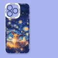 Pokémon Starry Sky Oil Painting Phone Case For iPhone