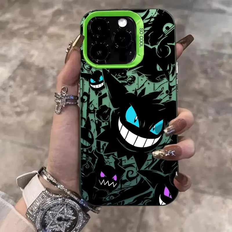 Cute Gengar Haunter Gastly Phone Case  For iPhone