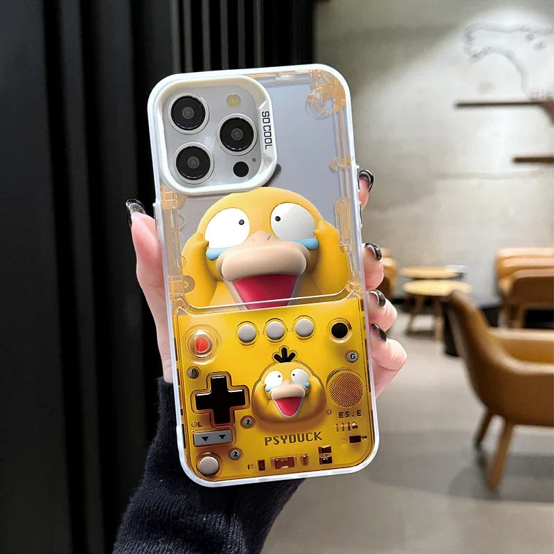 Anime Pikachu Pokemon Gengar Hard Phone Case For iPhone
