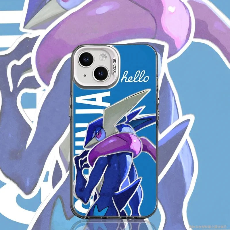 3D Greninja Froakie Phone Case For iPhone