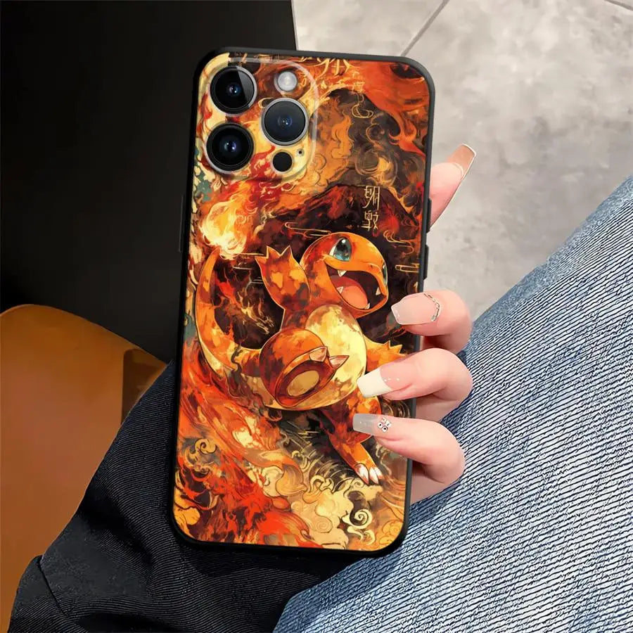 Cute Pikachu Pokemon Phone Case For Apple iPhone