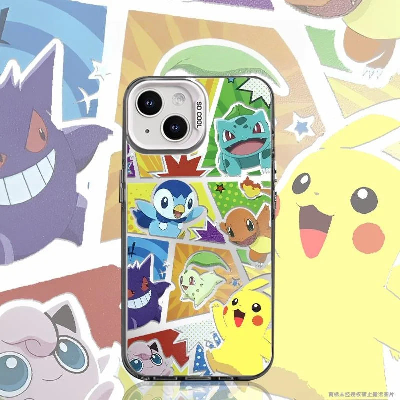 Cute Cartoon Piplup Charmander Phone Case For iPhone