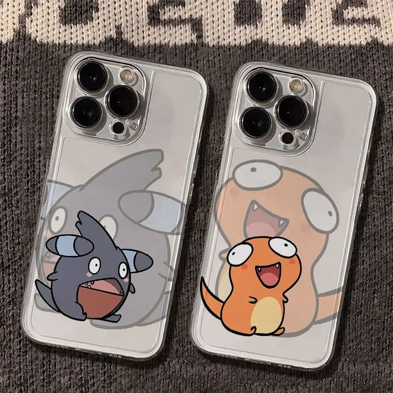 Kawaii Cartoon Pokemon Pattern Phone Case For iPhone