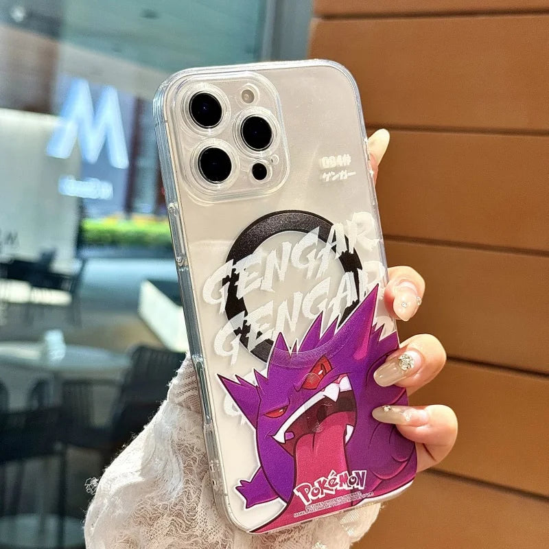 Cute Gengar Mega Phone Case For iPhone
